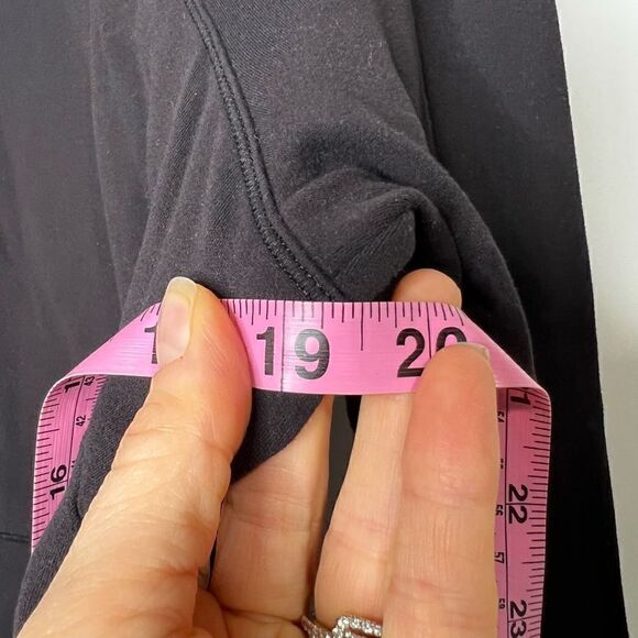 Lululemon Hill & Valley Black Mock Neck Long Sleeve  Pullover - Picture 12 of 14